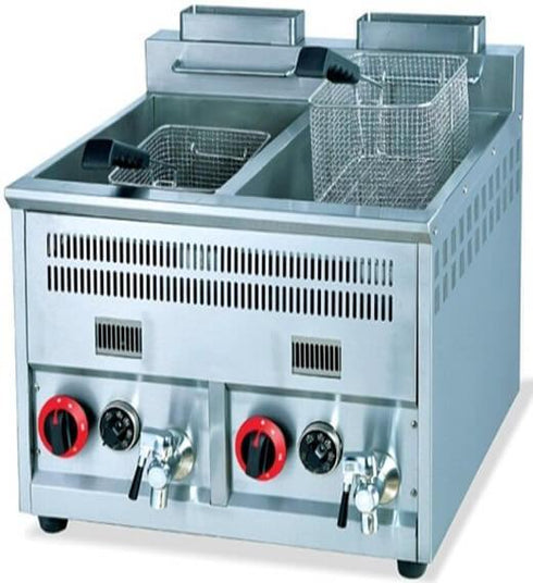 GATTO 12Lt Double Gas Fryer